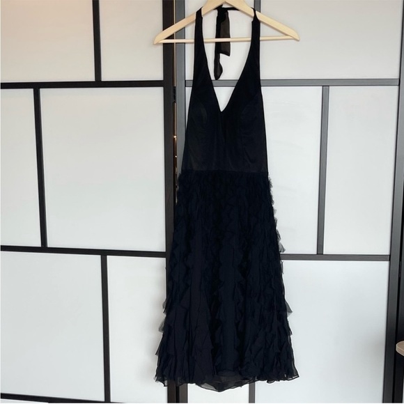 WHBM Women’s Halter Babydoll dress size 4 midi whimsigoth Y2K Fairy Grunge NWT - Picture 1 of 15